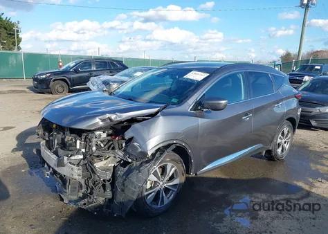 2021 Nissan Murano Sv Intelligent Awd z USA, uszkodzony, nr VIN 5N1AZ2BS2MC141267